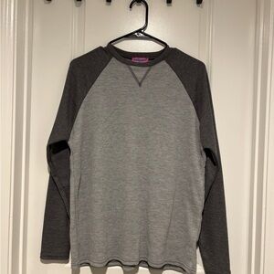 Edikted Me Time Oversized Waffle Long Sleeve Tee